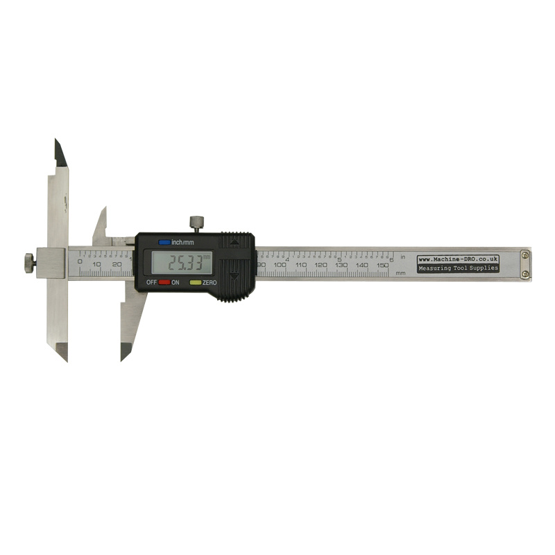 Digital Offset Calipers with Adjustable Jaw - 150mm (6