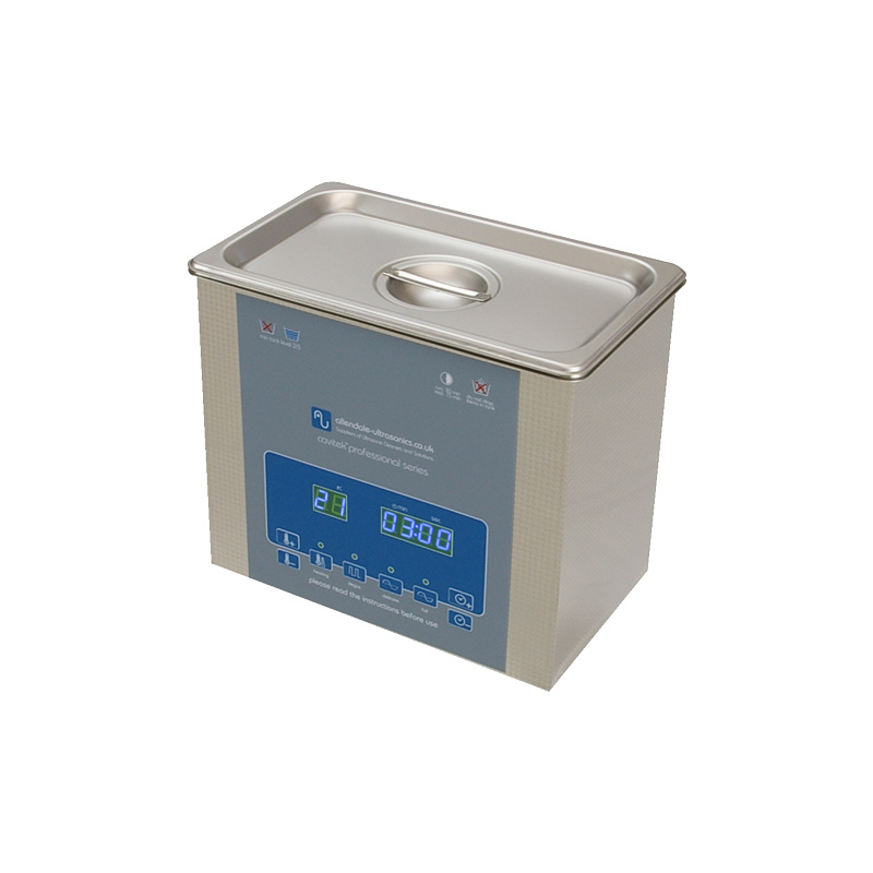 Professional 3 Litre Digital Cavitek Ultrasonic Cleaner Tank with Heated Bath -220V