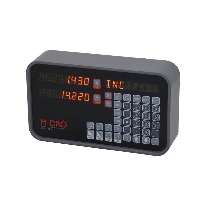 2 Axis M-Dro Mill Function Digital Readout Display Console