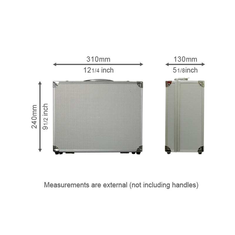 Aluminium Flight Case (310X240X130mm)
