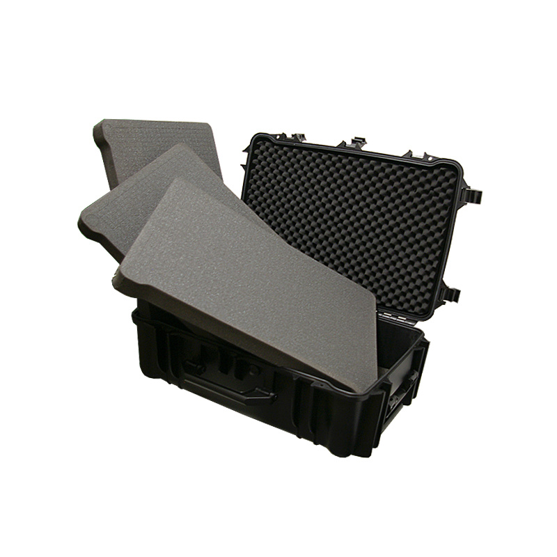 Hurricane Waterproof and Shockproof XL Plastic Case - Black (712.5X471.3X152.2mm)