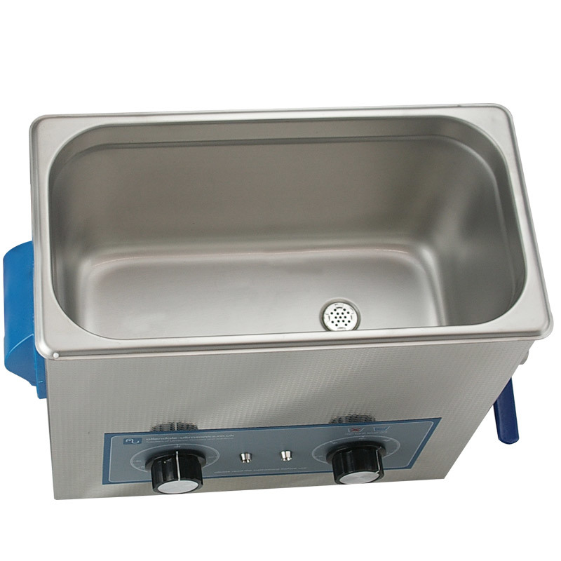 6 Litre Dial Ultrasonic Cleaner Tank with Heated Bath -220V