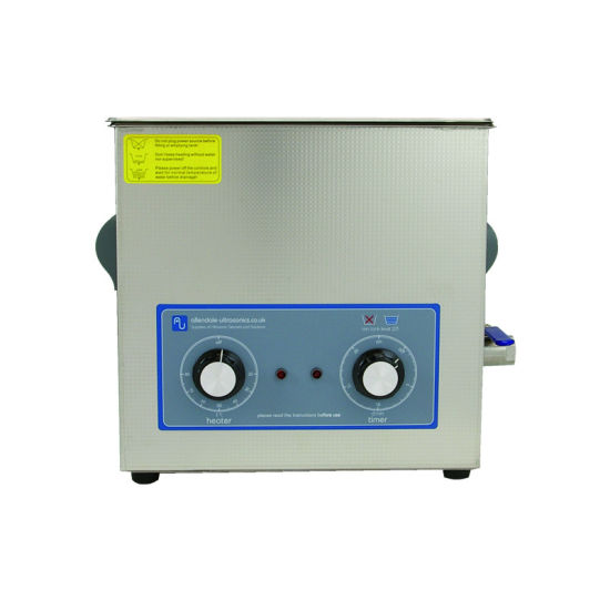 9 Litre Dial Ultrasonic Cleaner Tank with Heated Bath -220V
