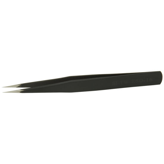 125mm Stainless Steel ESD Safe Pointed Tweezer