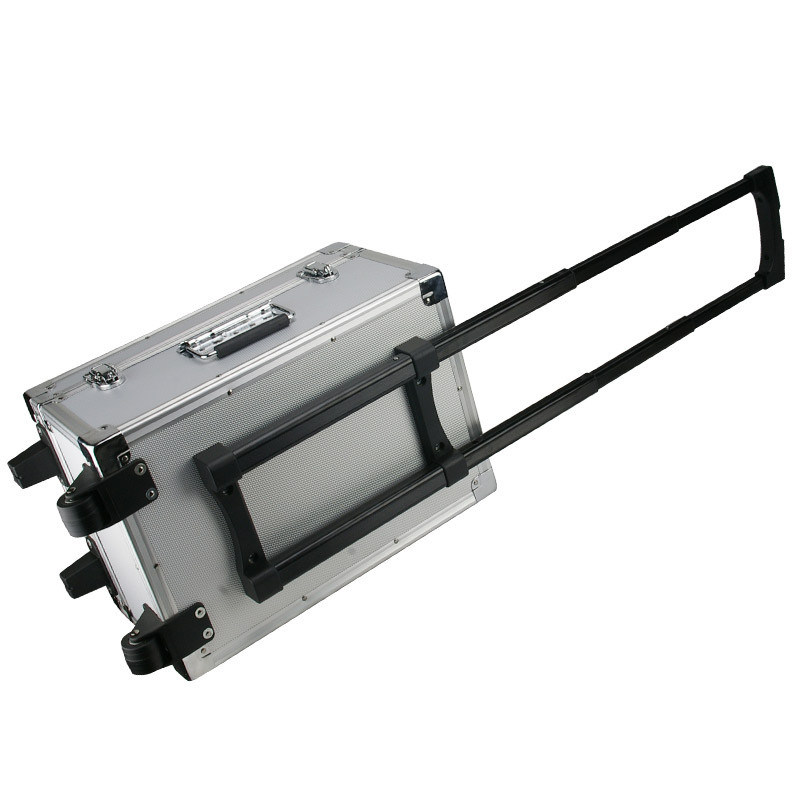 Aluminium Flight Case with Trolley (440X300X220mm)