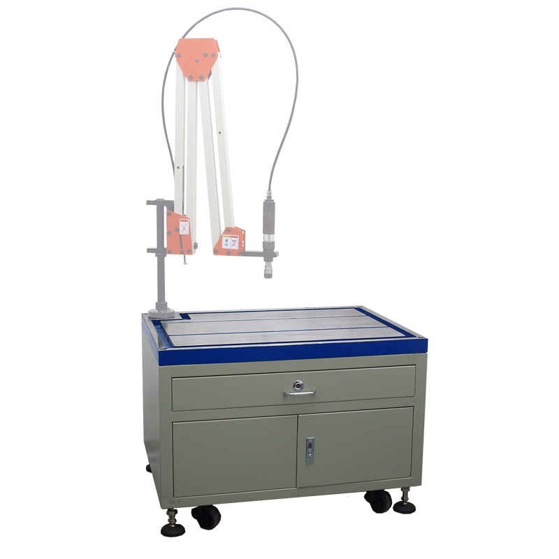 Tapping Arm Table with Precision Ground Cast Iron Bench Top and Tee Slots