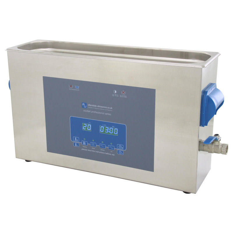 10 Litre Digital Cavitek Heated Ultrasonic Cleaner - 40kHz