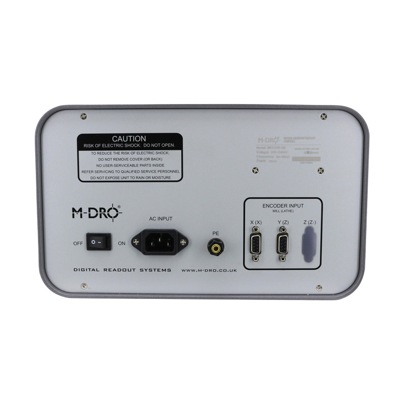 2 Axis M-Dro Mill Function Digital Readout Display Console