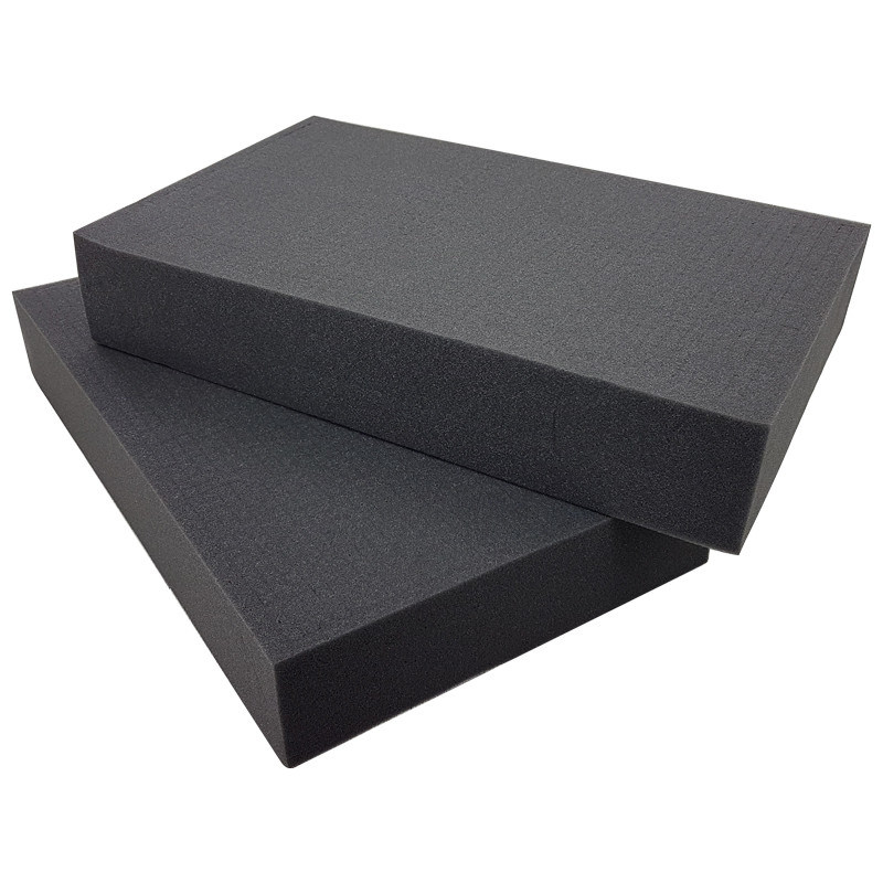 2 Cubed Foam Blocks 535X340X95mm Insert for En-AC-Qu-Dji4 Flight Case