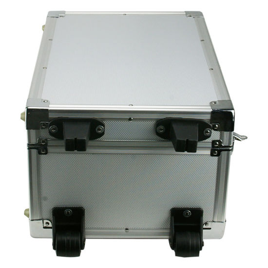 Aluminium Flight Case with Trolley (440X300X220mm)