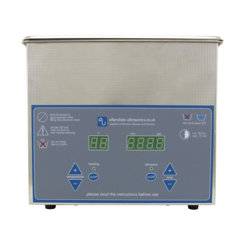 3 Litre Digital Ultrasonic Cleaner Tank with Heated Bath -220V