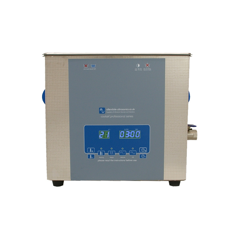 Professional 13 Litre Digital Cavitek Ultrasonic Cleaner Tank with Heated Bath -220V