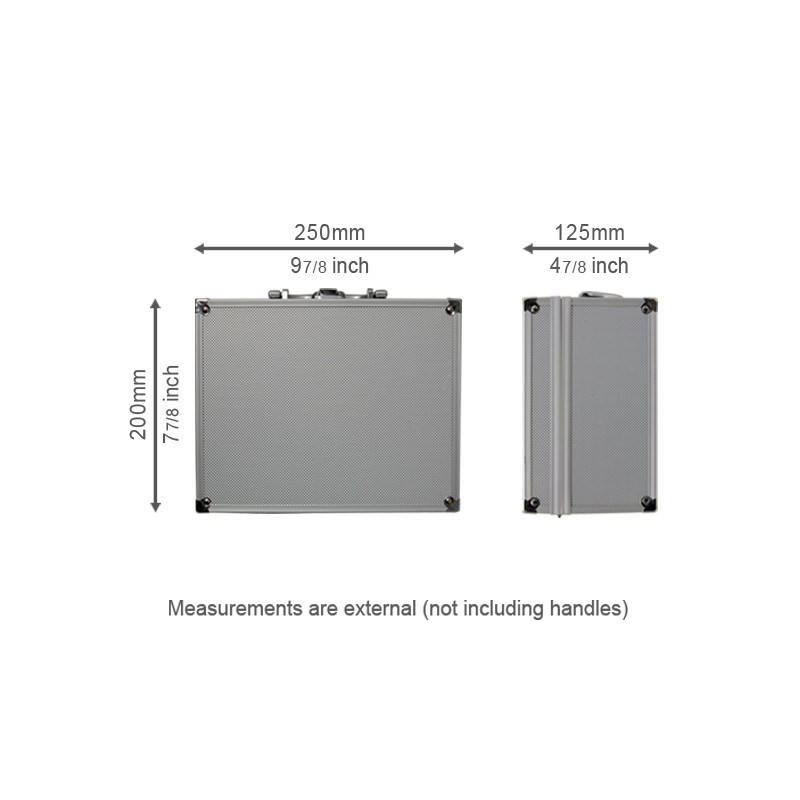 Aluminium Flight Case (250X200X125mm)