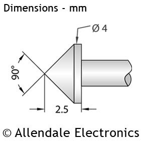 P156 - Convex Head (150g Light Spring)