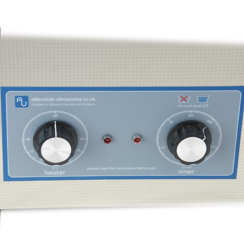 6 Litre Dial Ultrasonic Cleaner Tank with Heated Bath -220V