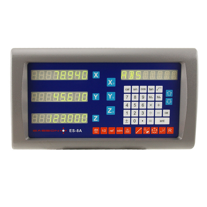 Easson 8A-3X 3 Axis Digital Readout Display Console.