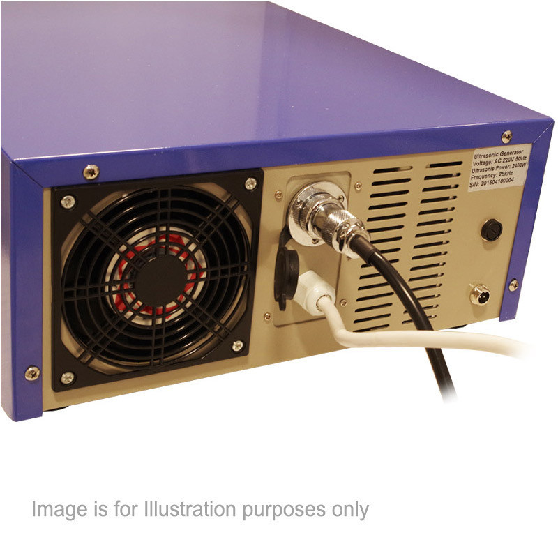 Industrial 145 Litre Ultrasonic Cleaner Tank with 6000W Heater - 40kHz