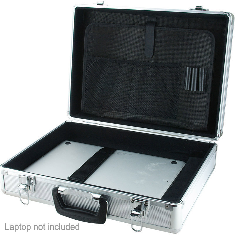 Aluminium Laptop and Test Equipment Flight Case - 440X155X320mm