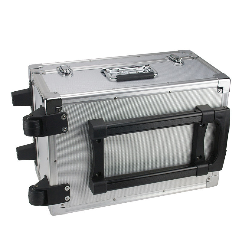 Aluminium Flight Case with Trolley (440X300X220mm)