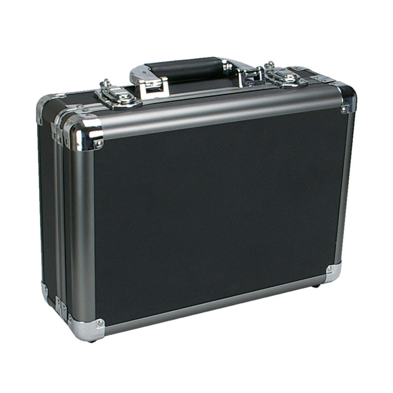 Gun Metal Grey Aluminium Flight Case (340 X 240 X 120mm)