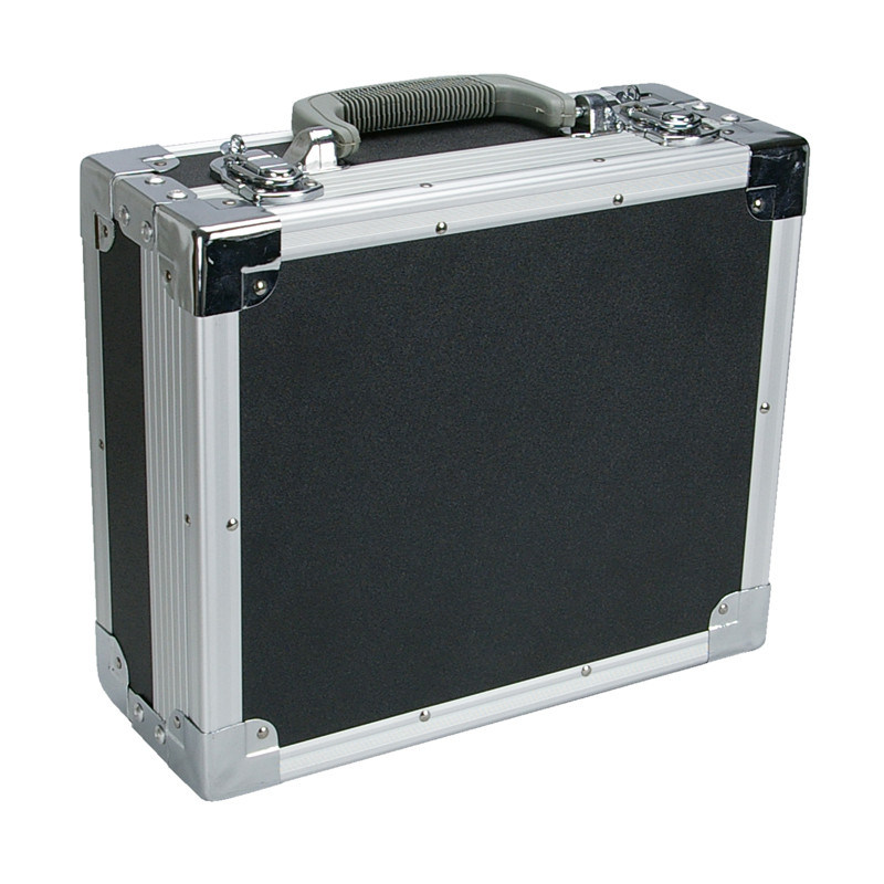 Heavy Duty Black Aluminium Flight Case 330 X 280 X 130mm (13 X 11 X 5 1/8