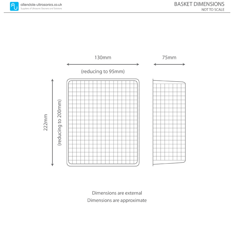 Basket for Allendale 3 Litre Ultrasonics