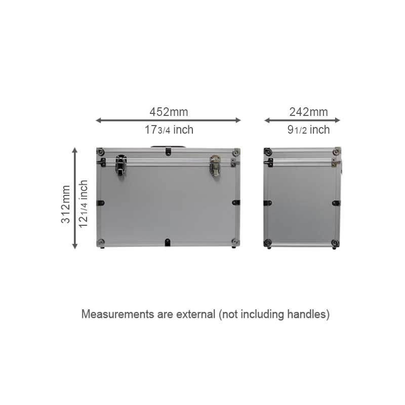 Aluminium Flight Case (450X310X240mm)