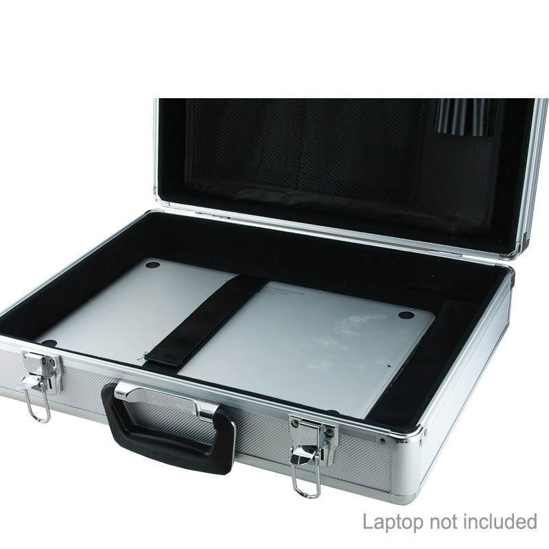 Aluminium Laptop and Test Equipment Flight Case - 440X155X320mm