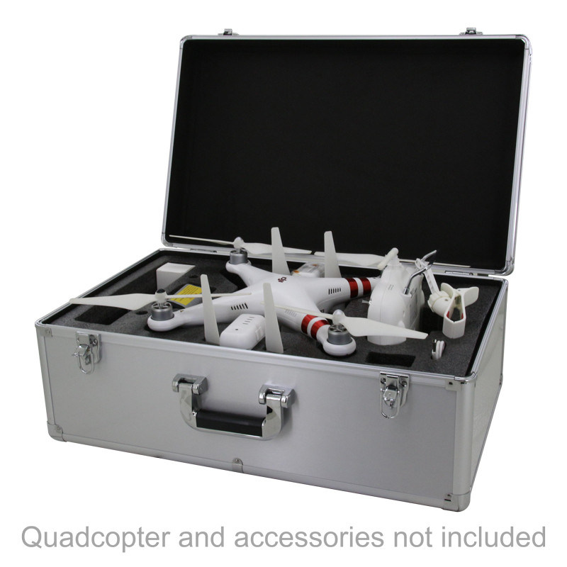 Large Protective Flight Case for The Dji Phantom 3 Quadcopter 585 X 365 X 250mm