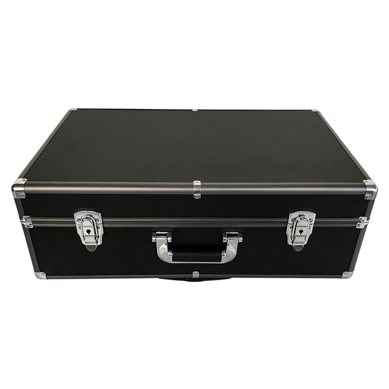 Aluminium Flight Case with Trolley (598X380X204mm)