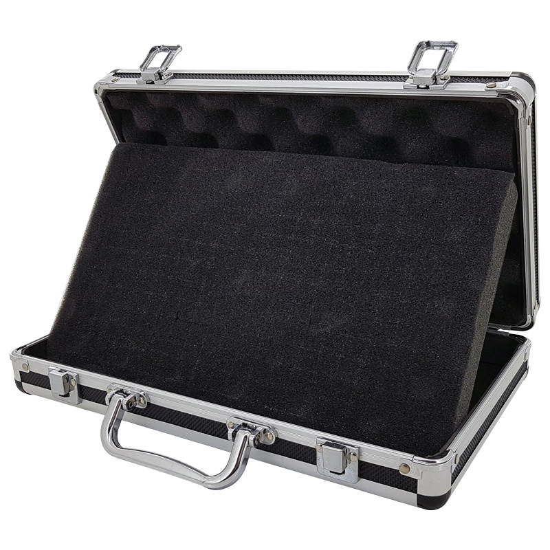 Aluminium Flight Case (345X205X65mm) & Cubed Foam