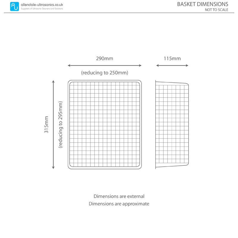 Basket for Allendale 13 Litre Ultrasonics