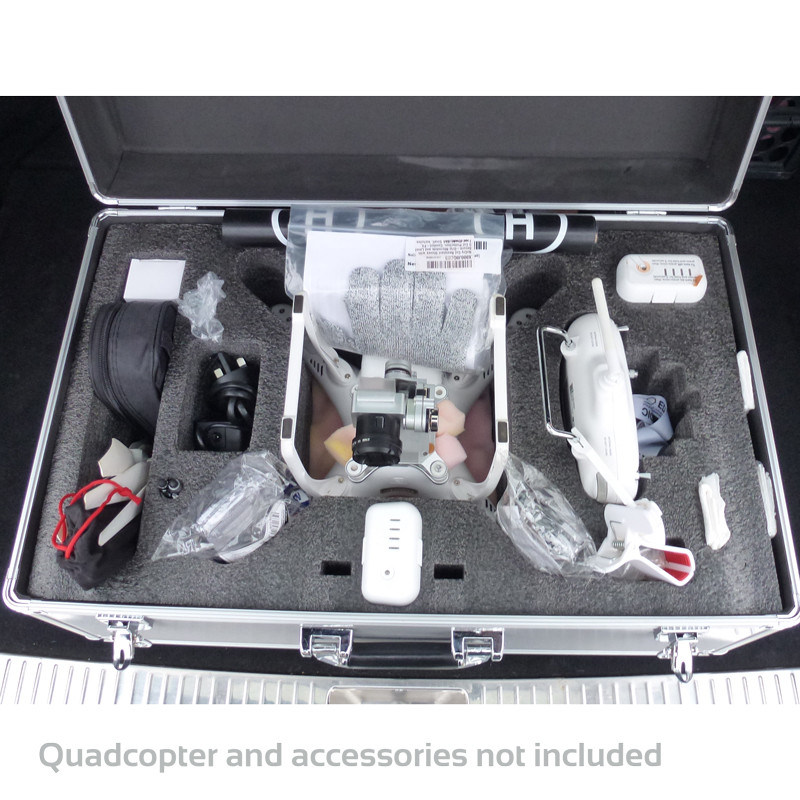 Large Protective Flight Case for The Dji Phantom 3 Quadcopter 585 X 365 X 250mm