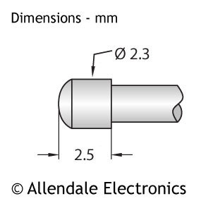 P156 - Radius Convex Head (250g Heavy Spring)