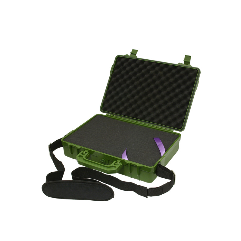 Hurricane Waterproof and Shockproof Plastic Case - Green (379X258X104mm)
