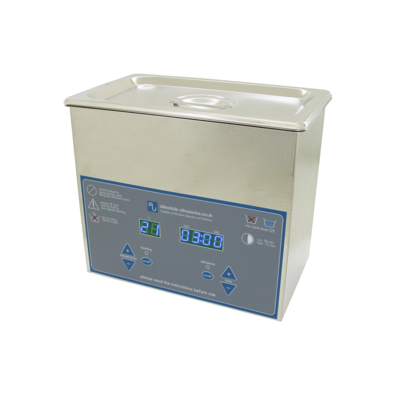 3 Litre Digital Ultrasonic Cleaner Tank with Heated Bath -220V