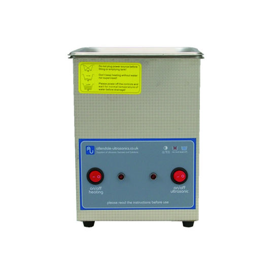 2 Litre Switch Ultrasonic Cleaner Tank with Heated Bath -220V