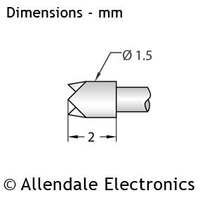 P160 - Crown Head - (150g Heavy Spring)