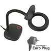 Aoyue Desktop Magnifying Lamp - Black with Euro Plug