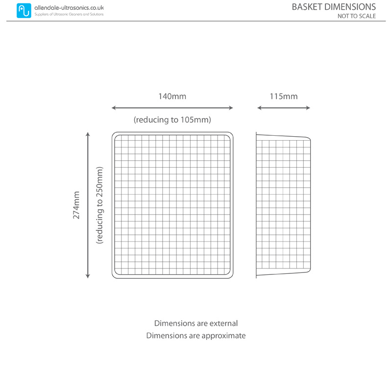 Basket for Allendale 6 Litre Ultrasonics