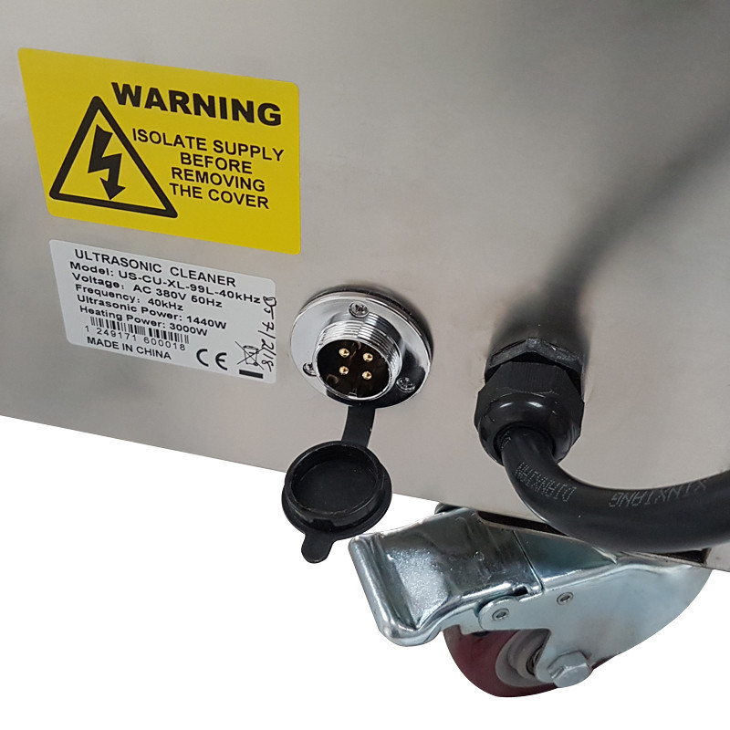 Industrial 99 Litre Heated Ultrasonic Cleaner Tank - 40kHz