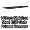 140mm Stainless Steel ESD Safe Pointed Tweezer