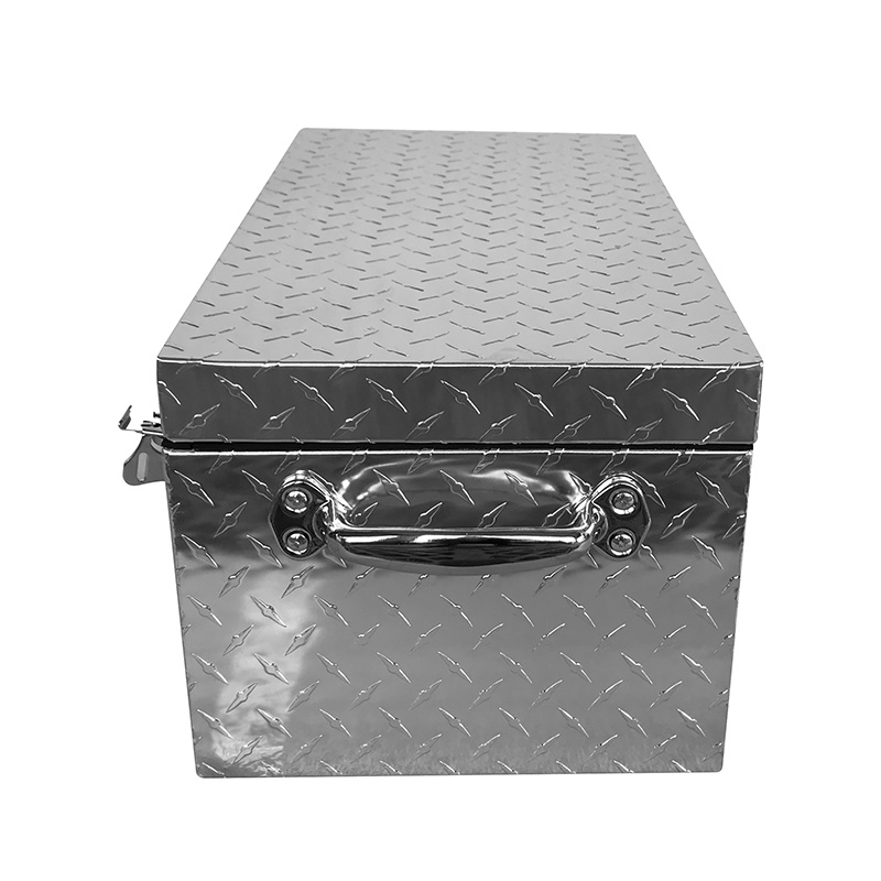 Full Aluminium Storage Case, Heavy Duty Diamond Plate (898X484X383mm)